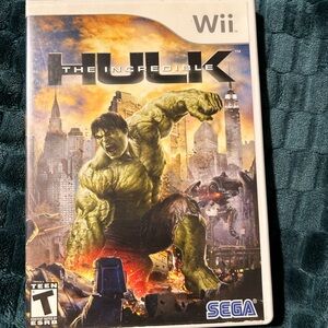 SALE! Wii Game The Incredible Hulk